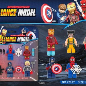 Set 6 Minifiguras Avengers y X-Men Marvel Super Heroes – Bloquemanía Chile